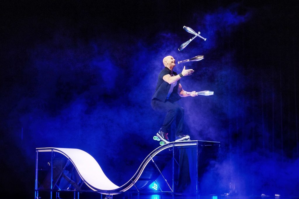Jongleur und Artist