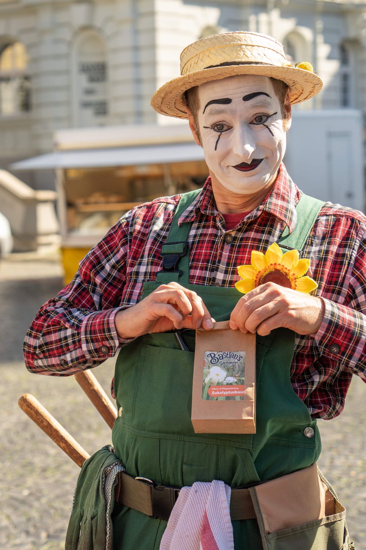 Pantomime Bastian - Gärtnerei