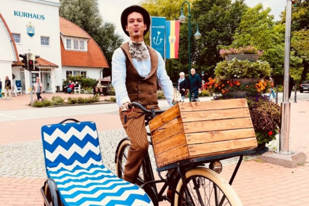 Der Fahrad-Walkact für Ihre Veranstaltung.