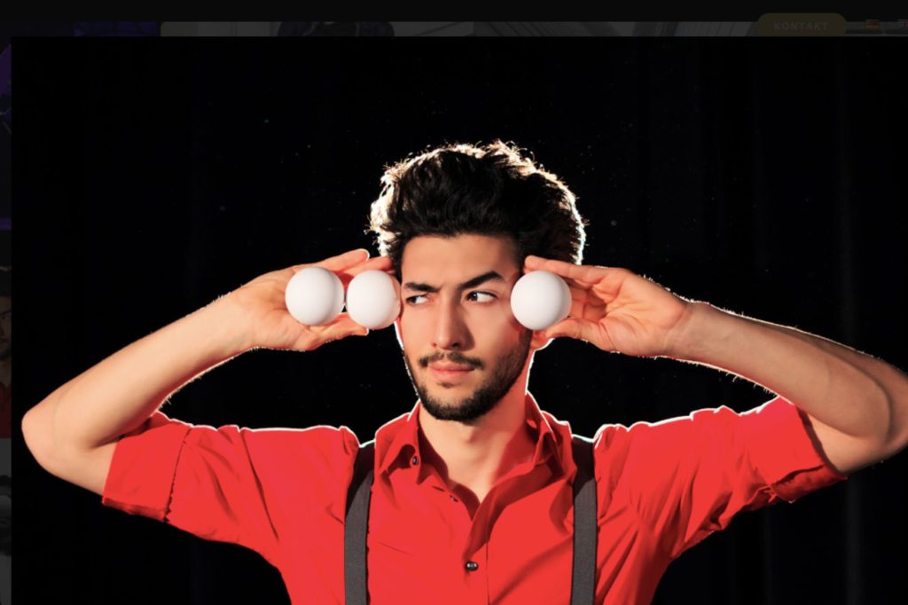 Bertan Canbeldek immer für gute Laune zu haben